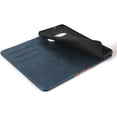 thumbnail image 4 of for Samsung Galaxy S10 Wallet Case,Premium PU Leather Flip Folio Case with Card Slot,Kickstand Holder Magnetic Closure [TPU Shockproof Interior Protective Case] for Galaxy S10,Blue+Khaki, 4 of 8