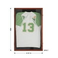 thumbnail image 4 of HBCY Creations 24x36 Mahogany Jersey Display Case - Solid Wood with UV Treated Acrylic Window - Anti-Theft Lock with 2 Keys - For All Types of Jerseys, 4 of 13