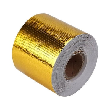Nastro Termico Isolante Oro 5m X 50mm – Per Scarichi E Turbine – Protezione Calore – CHUSYYRAY