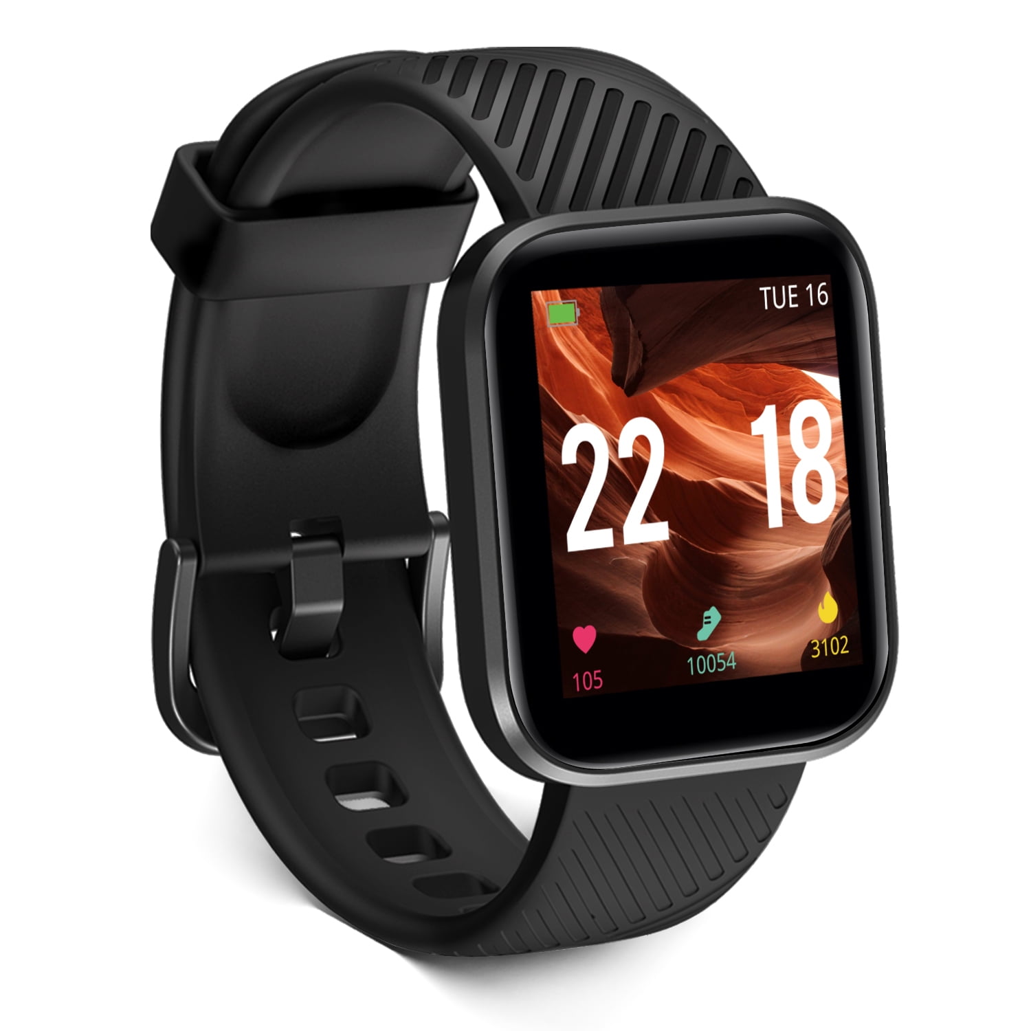 Smart Watch for Android and iPhone, Virmee VT3 Lite Fitness Tracker Health  Tracker IP68 Waterproof Smartwatch for Women Men - Walmart.com