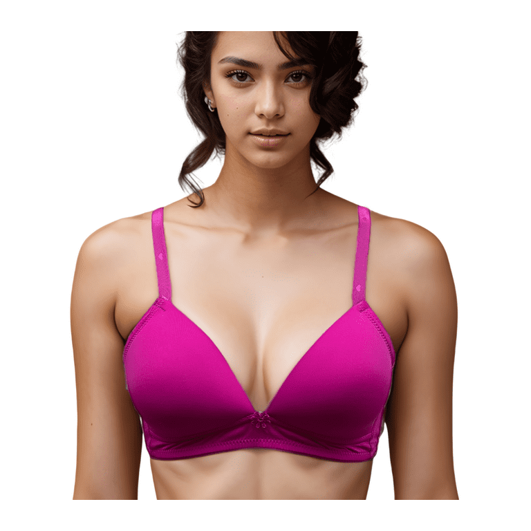 Women Bras 6 pack of No Wire Free Bra A cup B cup C cup 32B (S6703)