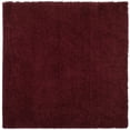 thumbnail image 5 of SAFAVIEH Laguna Neven Plush Solid Shag Area Rug, Maroon, 8' x 10', 5 of 6