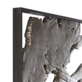 thumbnail image 3 of Benjara BM231930 Tree Cross Section Design Magnesium Oxide Wall Decor, Grey, 3 of 5