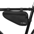 thumbnail image 2 of Bicycle Storage Bag 1.5l Large Capacity Mountain Road Triangle Saddle Frame Pouch for Cycling (26 X 14 X 6cm), 2 of 8