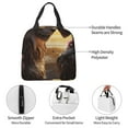 thumbnail image 4 of Honeii Romantic Flower Lion Couple Print Lunch Bag Women, Lunch Box Lunch Bag for Women Adult Men, Small Leakproof Cute Lunch Tote Large Capacity Reusable, 4 of 8