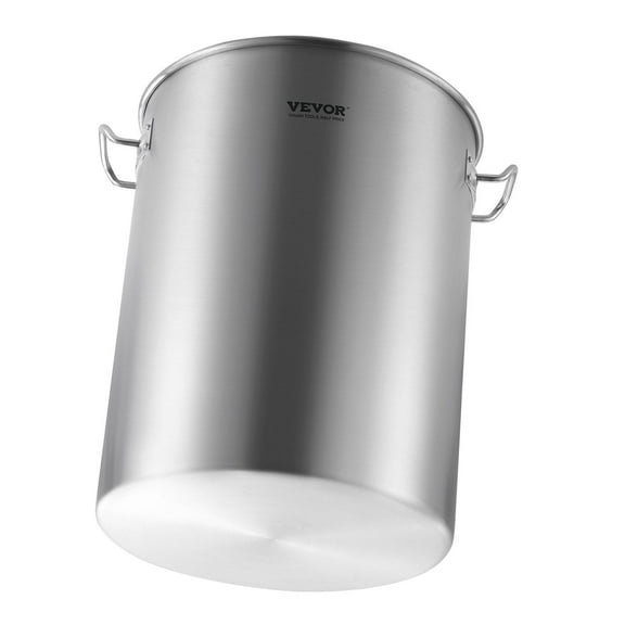 36QT Stainless Steel Stockpot with Basket & Lid - Pasta Steamer Pot, Cooking Pot for Canning, Soup (Heavy Duty, Induction Compatible)