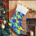 thumbnail image 5 of Coolnut 1 PCS Christmas Stocking Army Camouflage Big Warm 17.7 x 12 Inch Hanging Xmas Stockings Decoration for Family Holiday Party Ornaments Decor Fireplace, 5 of 7