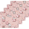 thumbnail image 2 of GZHJMY Easter Bunny Eggs Washcloths 4 Pack, Highly Absorbent Soft Cotton Baby Washcloths Fingertip Towels, 12 x 12 Inch, 2 of 7