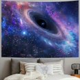 thumbnail image 2 of Shiartex Galaxy Tapestry Blue Starry Sky Tapestry Universe Space Tapestry Wall Hanging Psychedelic Tapestry Mysterious Nebula Stars Wall Tapestry for Beding Living Room Dorm Painting, 2 of 6