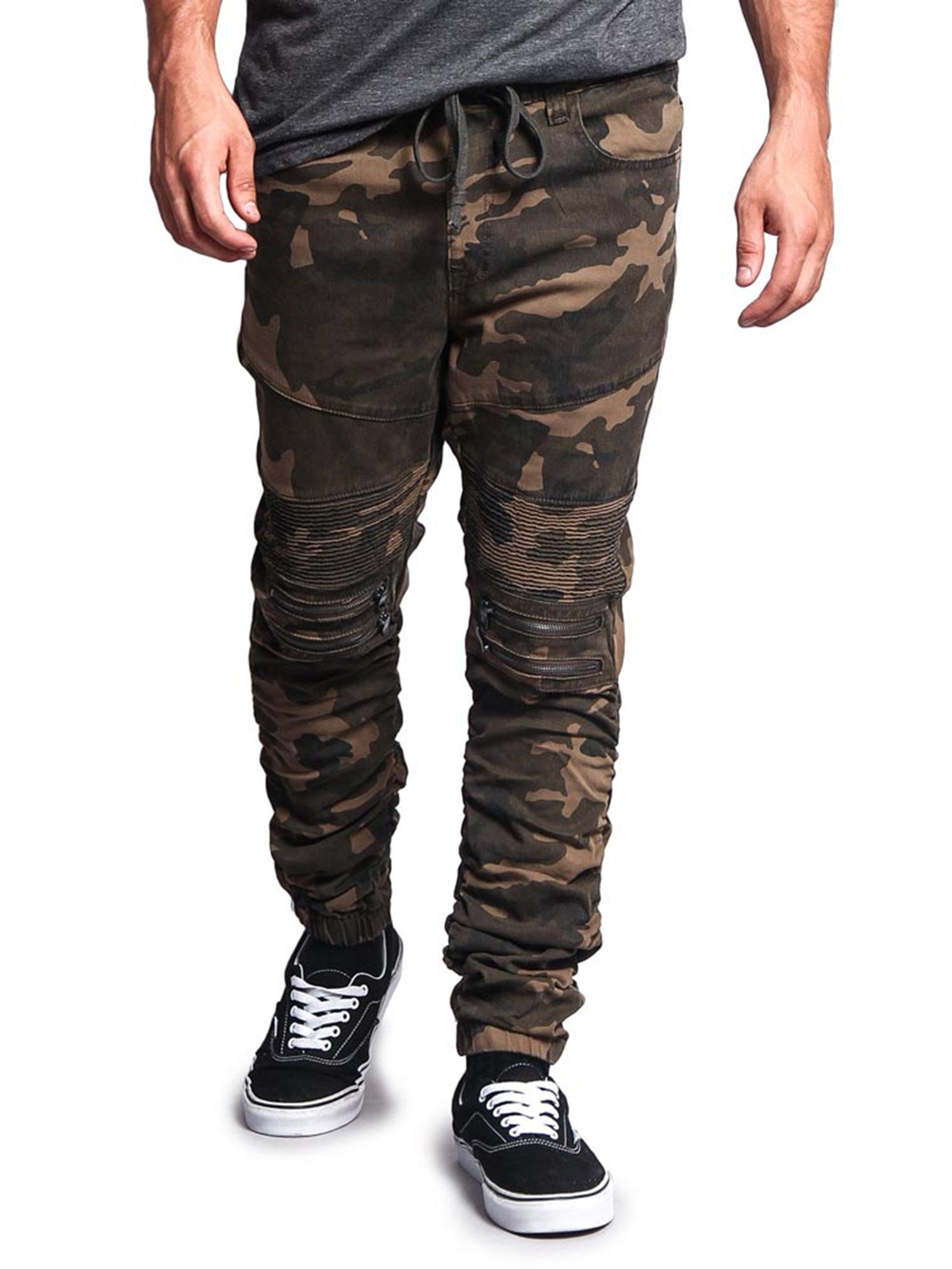 jogger stacked pants