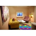 thumbnail image 2 of Tapis amusant pour enfant Paix multicolore nylon, 2 of 2