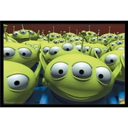 Disney Pixar Toy Story - Aliens Wall Poster, 22.375" x 34", Framed