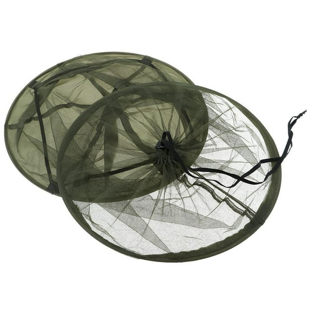 Head Net Mesh Face Neck Máscara protectora de la cubierta de s s para cualquier deporte al aire libre Macarena Máscara de malla de red con cabeza de mosquito