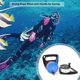 thumbnail image 2 of Sonducket Carrete de cuerda de buceo portátil con tapón, soporte de rueda retráctil de 83m, accesorios de equipo profesional de seguridad Deportes acuáticos Azul, 2 of 5
