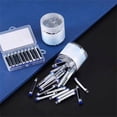 thumbnail image 3 of 30x/Set Fountain Pen Ink Cartridges 3.4mmInk Refills Quick-Drying Ink Sac Black Ink Cartridges for Fountain Pen, 3 of 14