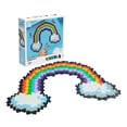 thumbnail image 1 of PLUS PLUS - Puzzle by Number Rainbow - 500 Pieces - Creative Building and Construction Set - Mix of Rainbow Colors in a Box - Kids 5 to 12 Years - 106924, 1 of 20