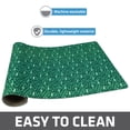 thumbnail image 3 of Drymate Pet Bowl Placemat, Dog & Cat Food Feeding Mat - Absorbent Fabric, Waterproof Backing, Slip-Resistant - Machine Washable/Durable (12” x 20”) (Drizzle Green), 3 of 5