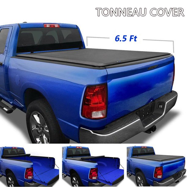 Roll Up Tonneau Cover For 2009 2018 Dodge Ram 1500 2010 18 2500 3500 6 5ft Bed Walmart Com Walmart Com