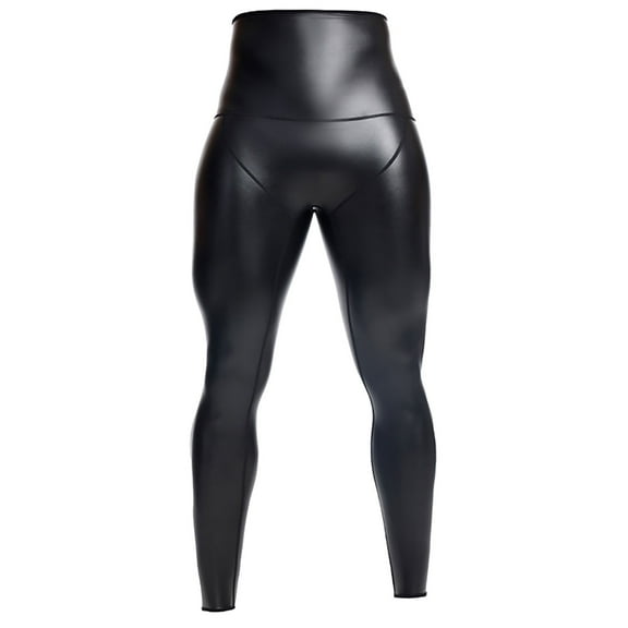 Afdoent Pants For Men Four Elastic Leather Pants Waist Lifting Lifting Leg Shaping High Waist Shaping Pants Cropped Pants Loose Fit