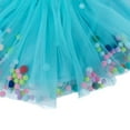 thumbnail image 5 of Godom Baby Girls Pom Pom Tutu Skirt 6M-4T Multi-Layer Colorful Tulle Dress Newborn Birthday,Green, 5 of 6