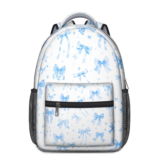 Floral Travel Backpack Oxford Fabric Lightweight Casual Daypack