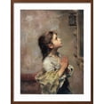 thumbnail image 2 of Praying Girl, Italian Painting of 19th Century Framed Giclee Print by Roberto Ferruzzi, 18" x 24", Sold by Art.com, 2 of 5