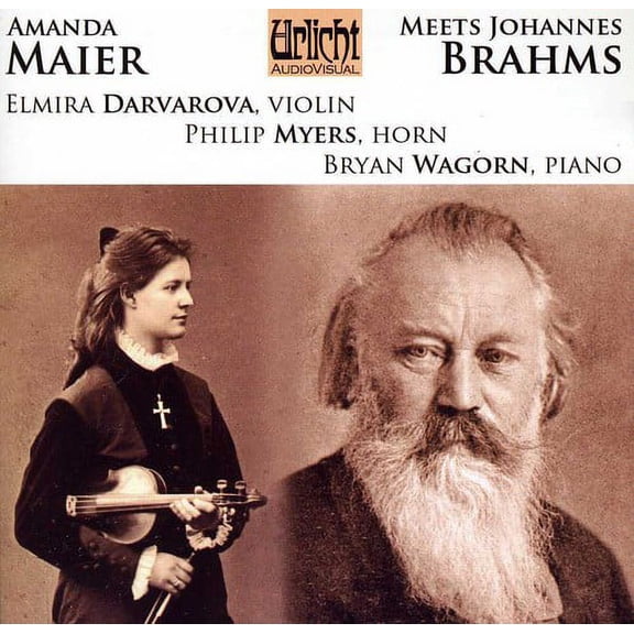 Elmira Darvarova - Amanda Maier Meets Johannes Brahms - Music & Performance - CD
