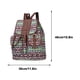thumbnail image 3 of Ethnic Style Pattern Backpack Canvas Bag Fashionable Personality Travel Strap Backpack, 3 of 8