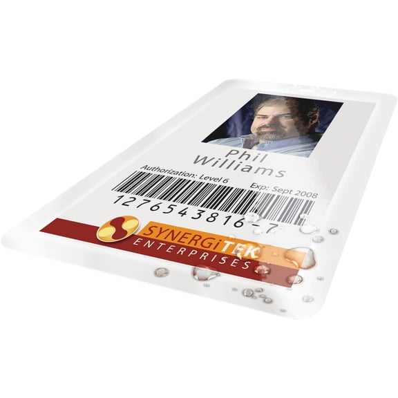 Ultraclear Thermal Laminating Pouches, 7 Mil, 2.56" X 3.75", Gloss Clear, 100/box | Bundle of 5 Boxes