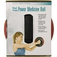 thumbnail image 4 of Aeromat Dual Grip Power Medicine Ball, 9cm/6-Pound, Black/Orange, 4 of 4