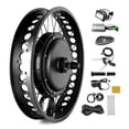 thumbnail image 1 of Electric Bike Conversion Kit Rear Motor & Rim Kit 48V 1500W Powerful E-Bike Motor Kit Brushless Controller PAS Sensor Bike Brake Shifter Kit, 1 of 7