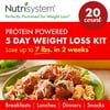 Nutrisystem® Protein-Powered Classics 5-Day Weight Loss Kit, 20 Diet-Friendly Meals and Snacks