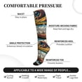 thumbnail image 5 of Compression Socks for Women and Men - Vivid Eyeball Hillscape Compression Socks Circulation for Workout, 5 of 8