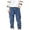 pants 15#Blue, variant on ZXLBBD Boy's Jeans Summer Elastic Waist Trousers with Pocket Baggy Pants Vintage Hop Streetwear Work Denim Pants Versatile Casual Outdoor,Blue,Size 5 Y-6 Y