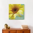 thumbnail image 4 of Creative Products Sunshine Is The Best Medicine 16x16 Canvas Wall Art, 4 of 5