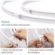 thumbnail image 3 of Kit de riel para cortina de techo LIUXGMXG 5 m color Blanco, 3 of 5