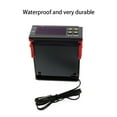thumbnail image 4 of Humidity Regulator Dual Display Wall-mounted Egg Incubator Cool Controller LED Screen Dual Display Home Supplies Temperature Controller Hygrometer 24V, 4 of 7