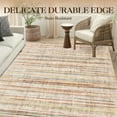 thumbnail image 3 of FairOnly 6'x9' Colorful Braided Washable Rugs for Living Room Soft Ultra-Thin Area Rugs Modern Rugs for Bedroom, 3 of 7