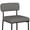 Mid Grey-Fabric, variant on MultiHaven 26" Upholstered Bar Stools Set of 2,Counter Height Stool with Ergonomic Backrest & Plush Seat for Kitchen Island,Bar,Cafe - Brown PU Leather