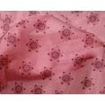 thumbnail image 4 of oneOone Silk Tabby Fabric Floral Block Fabric Prints By Yard 42 Inch Wide, 4 of 4