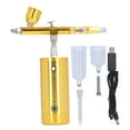 thumbnail image 2 of Kit d'Aérographe, Pulvérisation Uniforme Brosse à Air Portable Rechargeable avec Compresseur pour Artisanat, 2 of 7