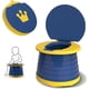 thumbnail image 1 of Travel Potty 3-in-1 Portable Potty Training Foldable Potty Training Seat Toilet Seat for Children with Stable Backrest Light Potty Trainer, 1 of 5