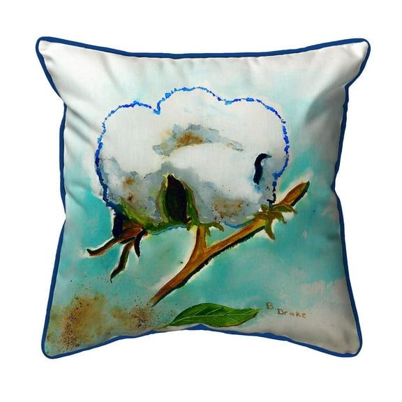 Betsy Drake Interiors Cottonball Extra Large Zippered Pillow 22x22