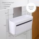 thumbnail image 5 of YouCopia DoorStash - Portacuchillas para lavaplatos, contenedor de almacenamiento colgante para detergente, color blanco moteado, 5 of 7