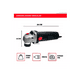 thumbnail image 5 of Esmeriladora Angular 780w 115mm 11000rpm Cable Eléctrico negro, 5 of 5