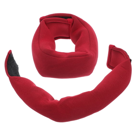 Alasum 2Pcs Adjustable Red Wrist and Ankle Weights for Muscle Training and Fitness Workouts