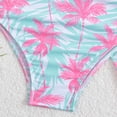 thumbnail image 7 of WOYY Girls Tropical Beach One-Piece Swimsuit with Cover Up Bathing Suit, Sizes 7-12, 7 of 7