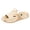 Brown, variant on Men's Cushioned Slides Sandals Ultra Comfy Slippers Arch Support Sport Open Toe Shoes for Indoor Outdoor Beach Garden Travel Orange Size 10.5