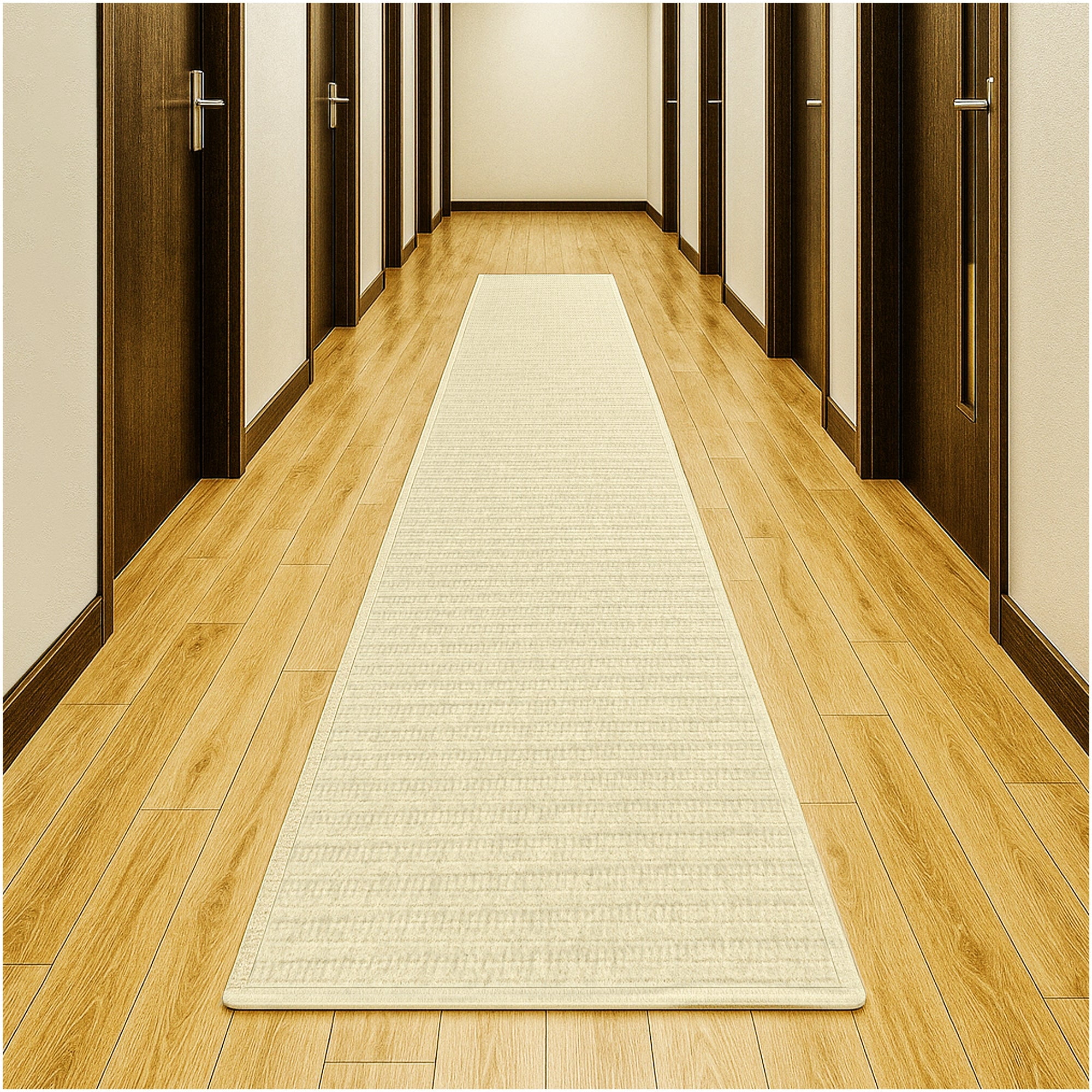 Koeckritz Rugs Interlace Indoor/Outdoor Ivory Area Rug, 4' x 6'