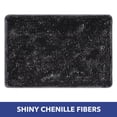 thumbnail image 2 of SoHome Spa Step Luxury Chenille Bath Mat 26x44, Super Absorbent and Extra Soft Shag Bath Rug, Perfect Plush Carpet Mat for Children's Tub, Shower and Bathroom, Dark Gray, 2 of 6